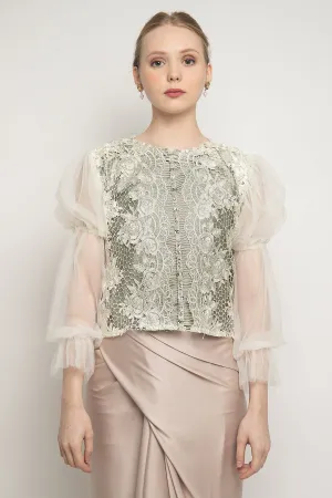 Elya Top in Sage Green