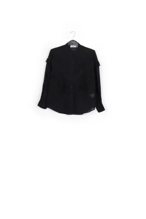 Frilled shirt