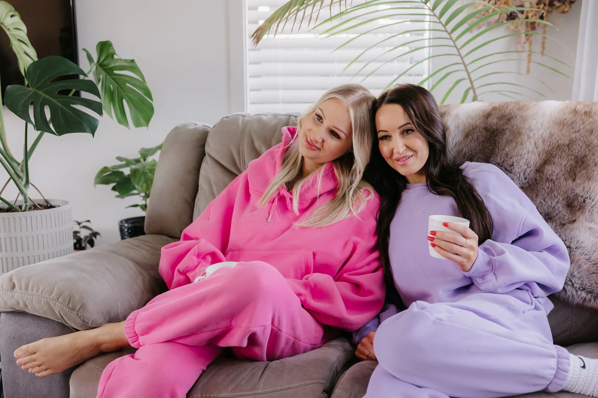Fuchsia Pink Tracksuit Pants
