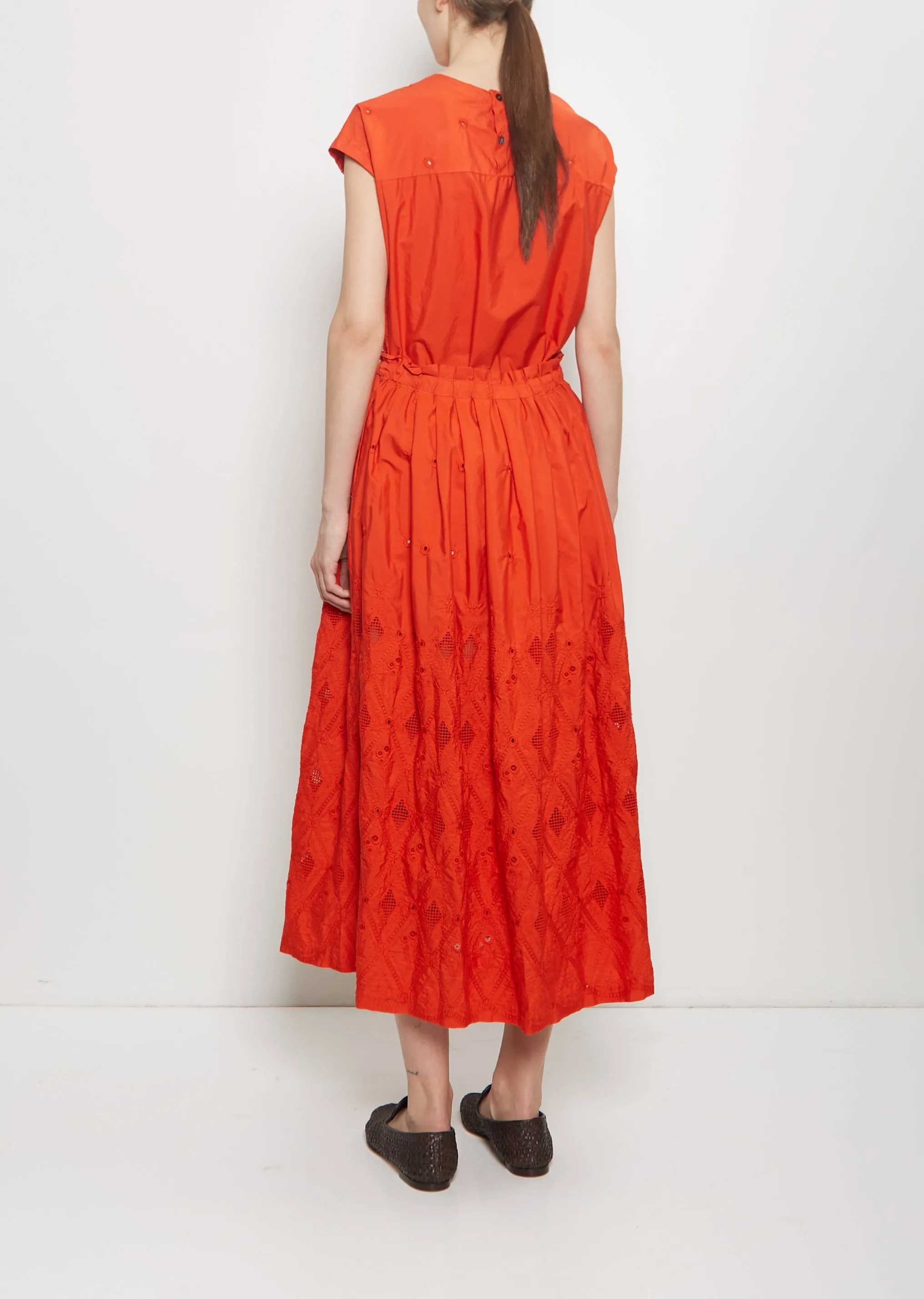 Garment Dyed Cotton Skirt