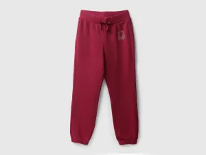 Girls Embellished Regular Fit Joggers