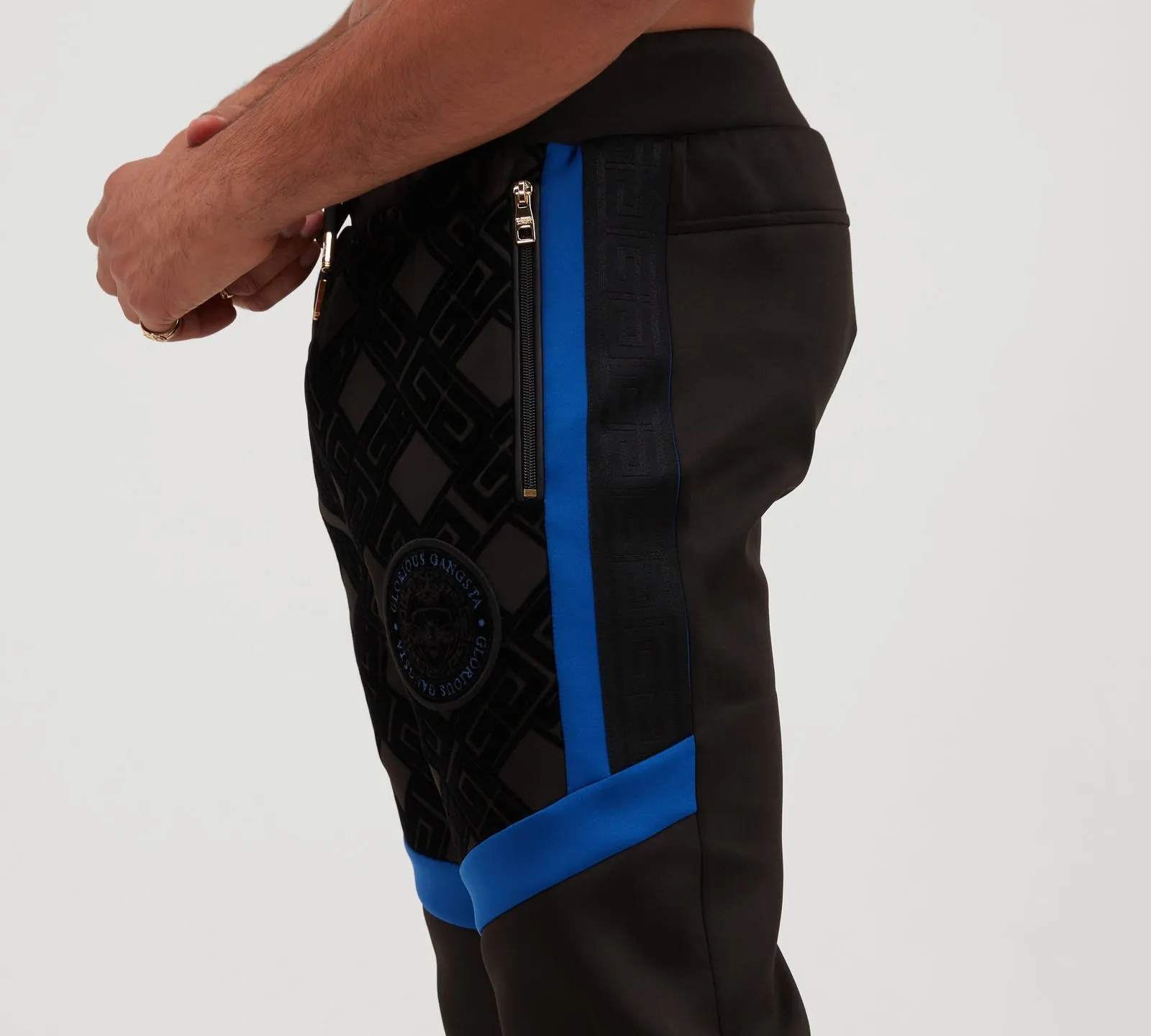 Glorious Gangsta Naceo Jogger Black/Cobalt