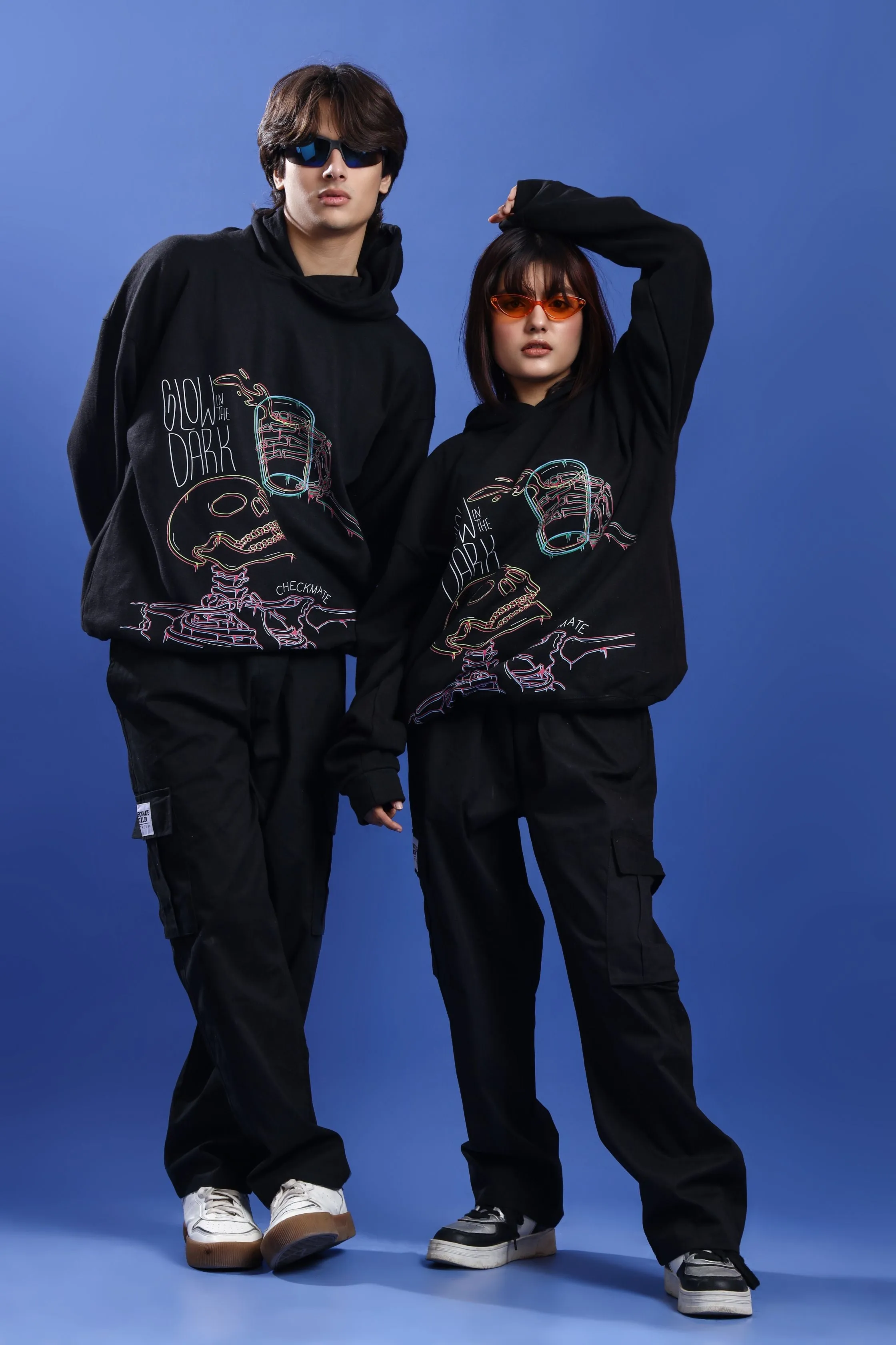 GLOW OVERSIZED HOODIE