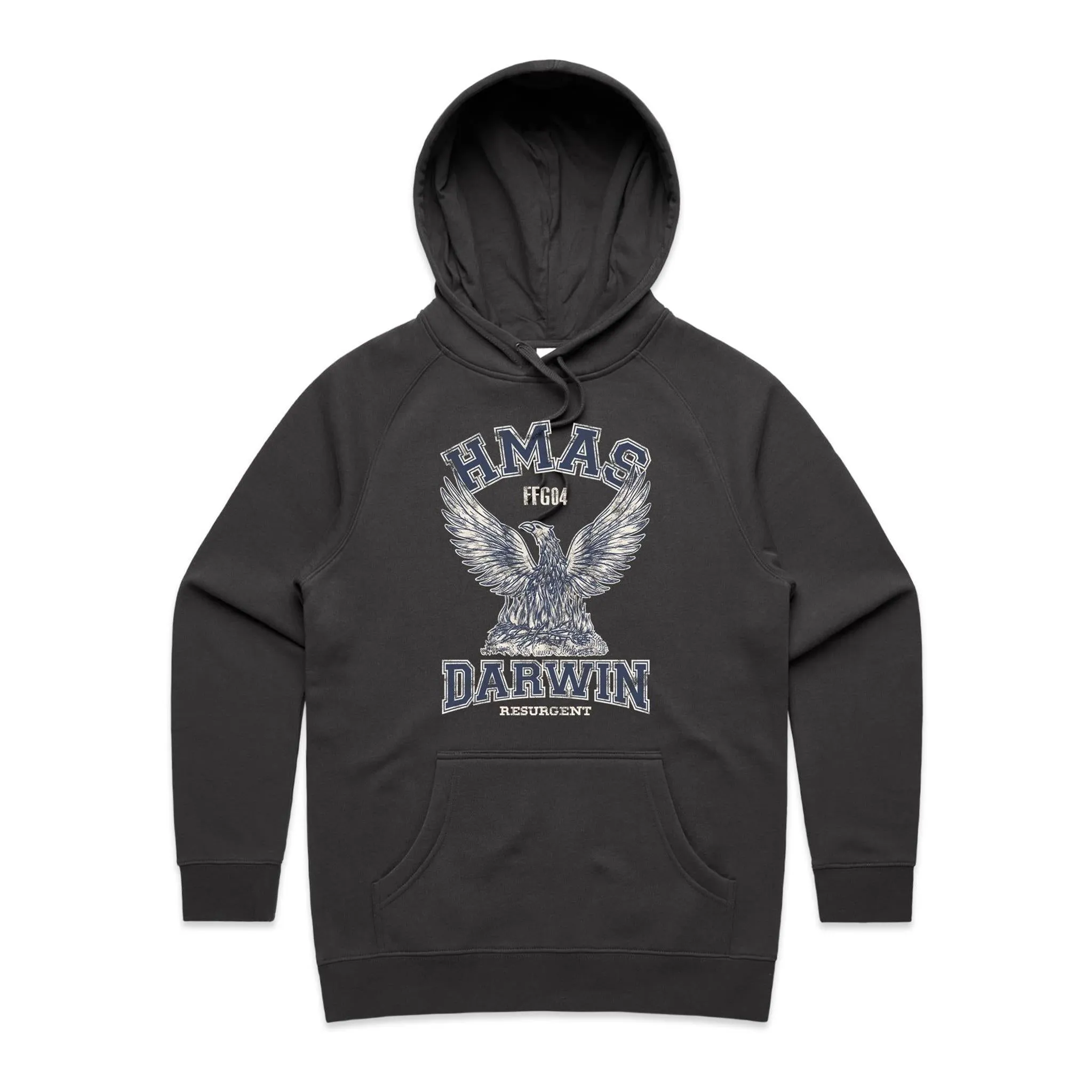 HMAS Darwin FFG04 Women's Hoodie (Style Alpha)