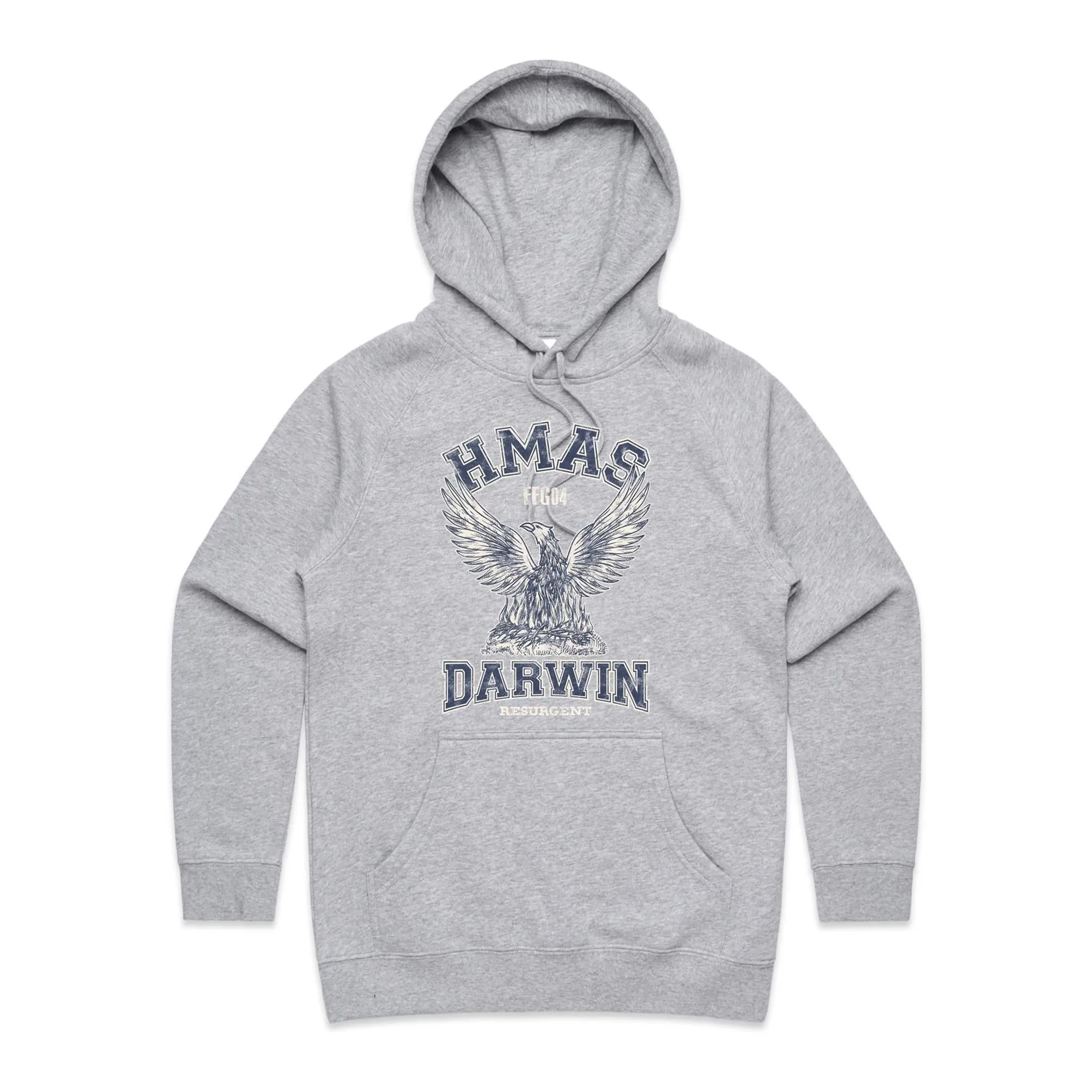 HMAS Darwin FFG04 Women's Hoodie (Style Alpha)