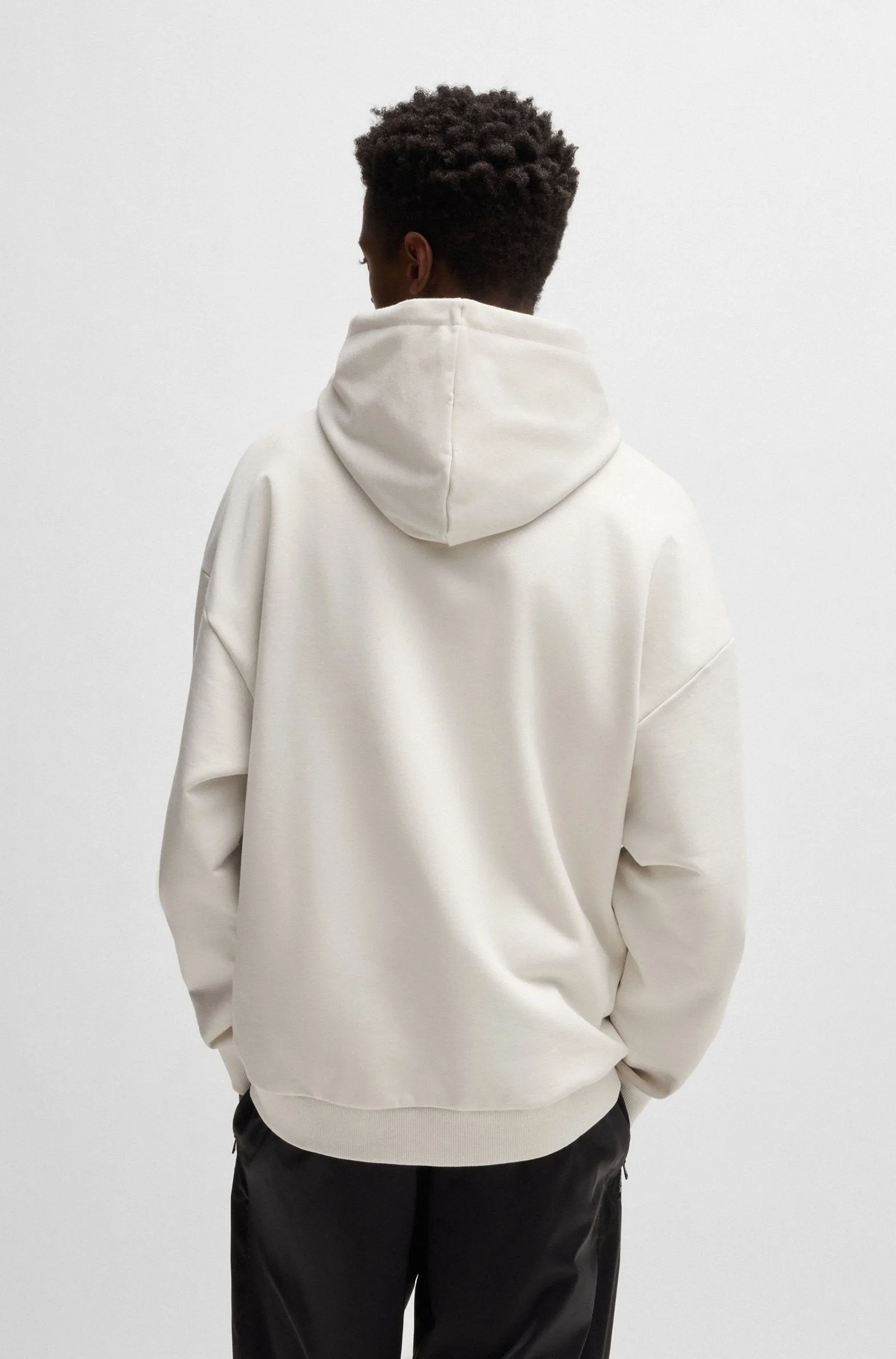 HUGO Hoodies Oversize Fit in Cotton - DITCHLE 10266483 01-50529090