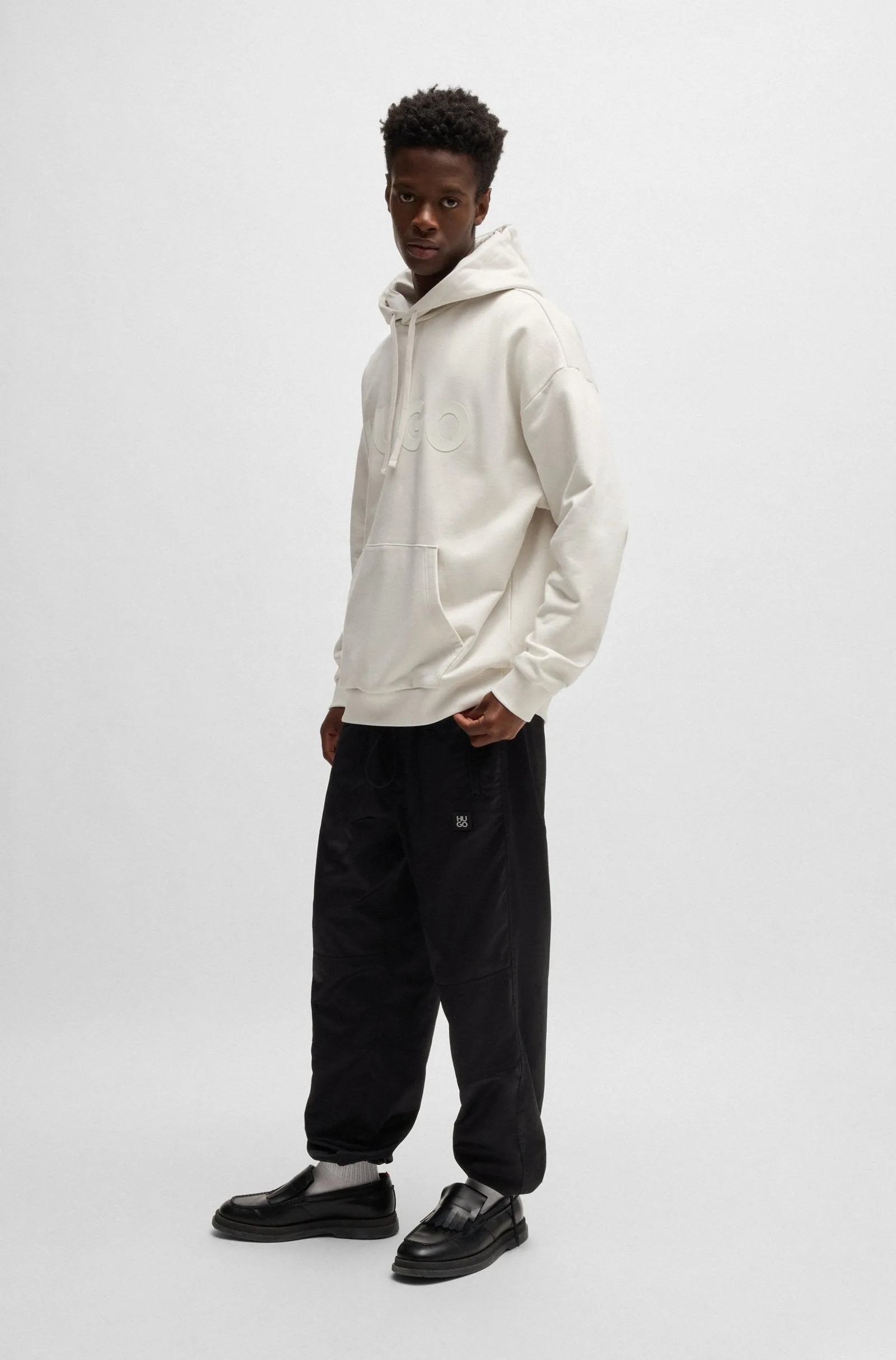 HUGO Hoodies Oversize Fit in Cotton - DITCHLE 10266483 01-50529090