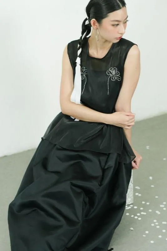 Isna Top in Black