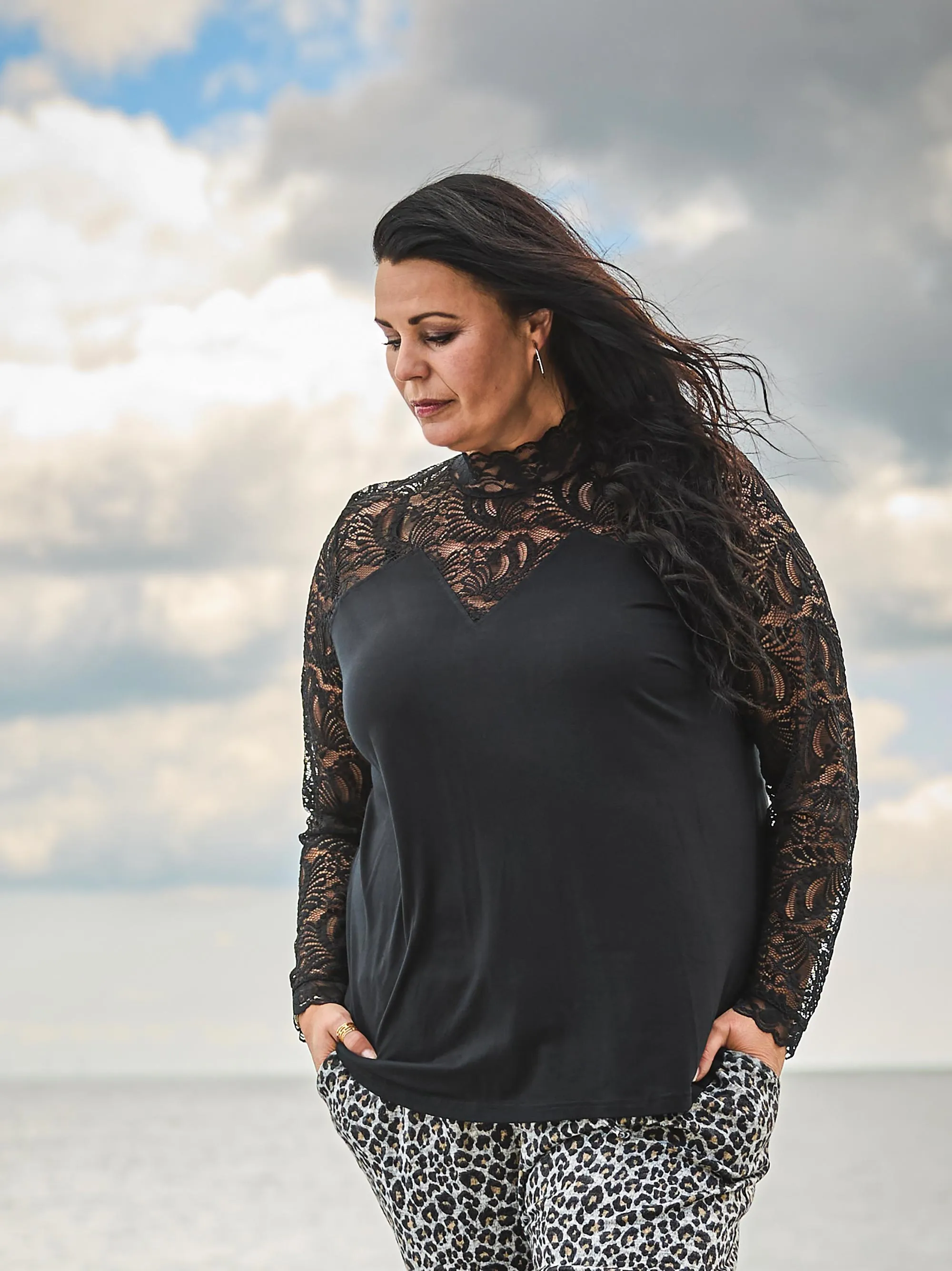 JASMIN BLOUSE - Black
