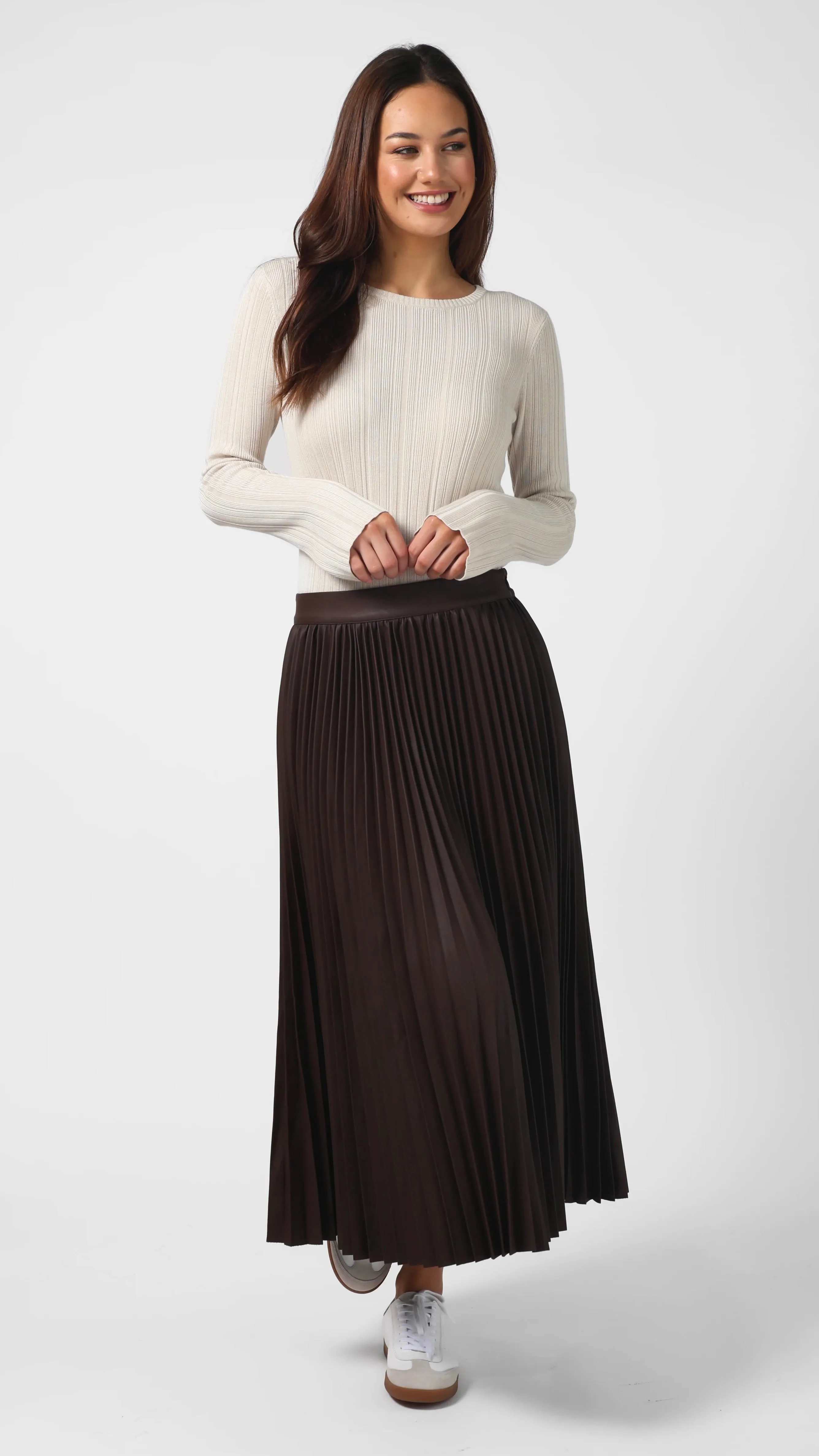 Julia Skirt Chocolate