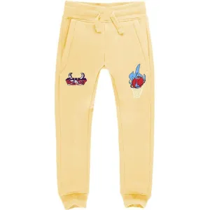 Kid's Beast Jogger Sweatpants, Pale Yellow
