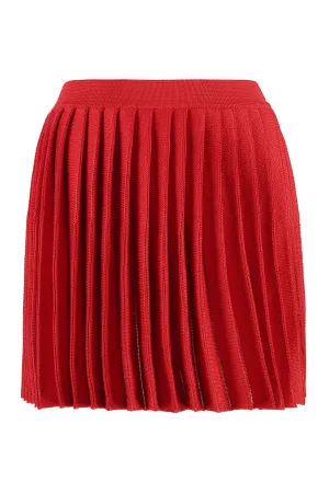 Knitted mini skirt