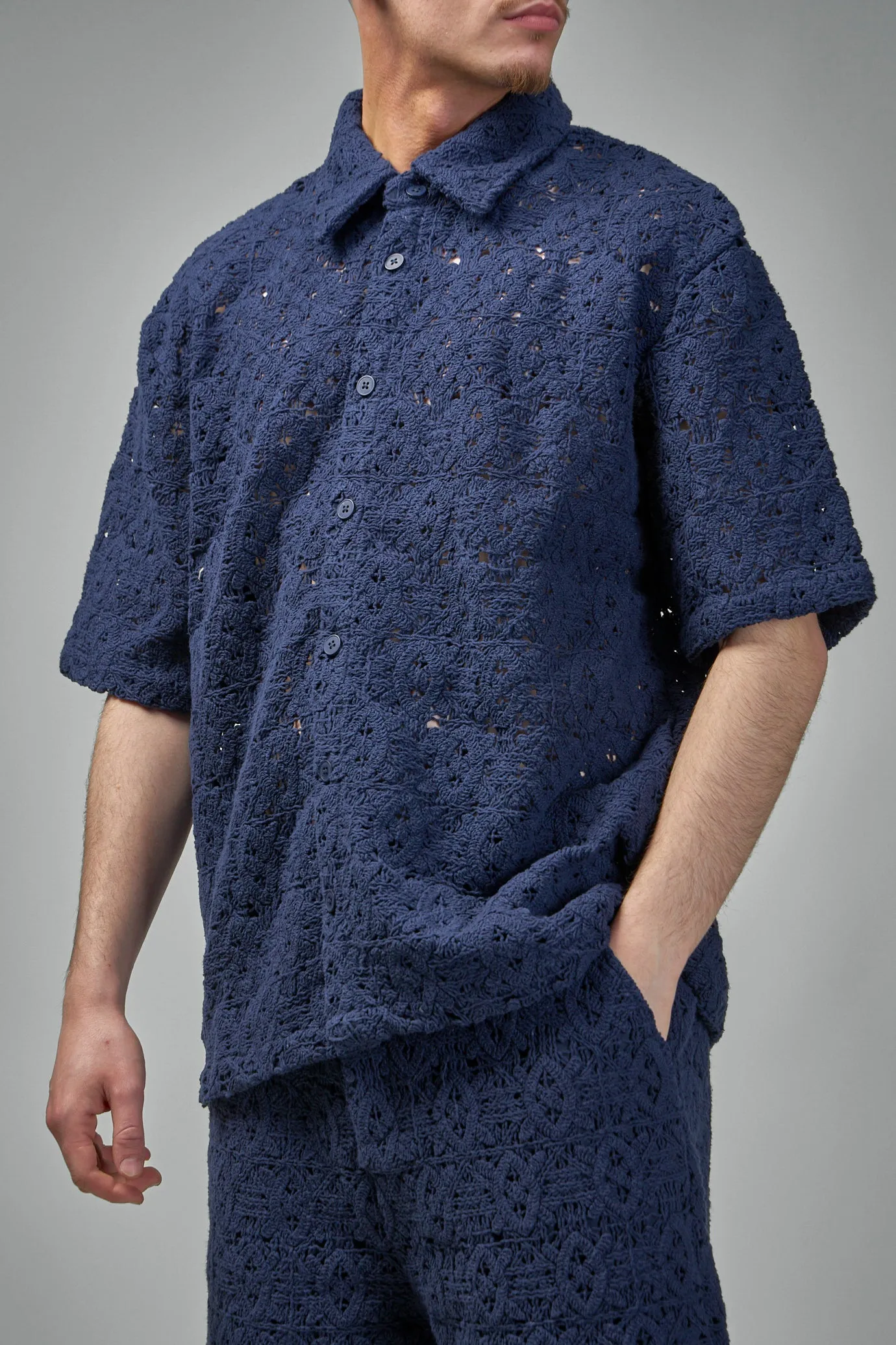 Lace Shield SS Shirt