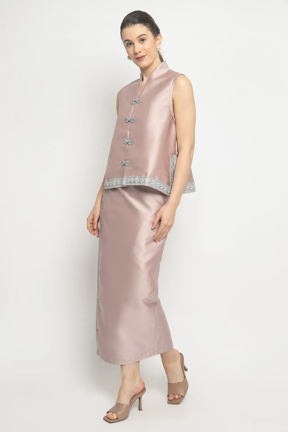Lin Top in Nude Pink