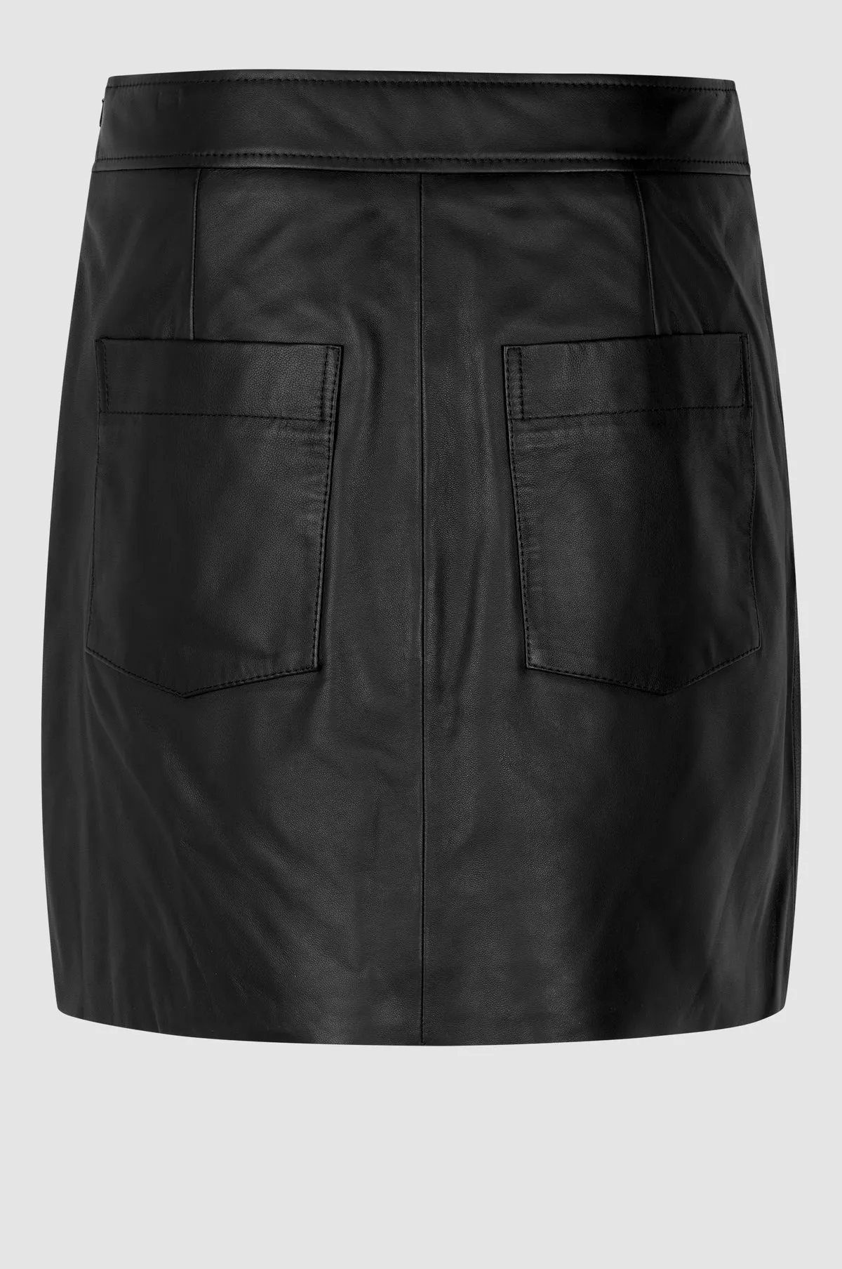 Lindie Leather Skirt