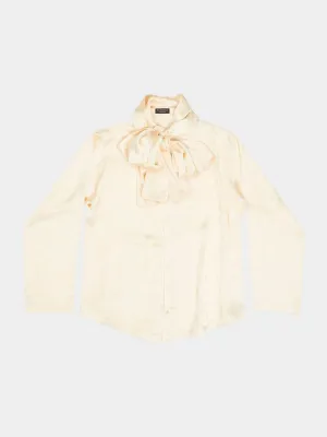 Logo Hooded Blouse