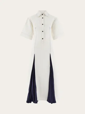 Long Dress With Inlays