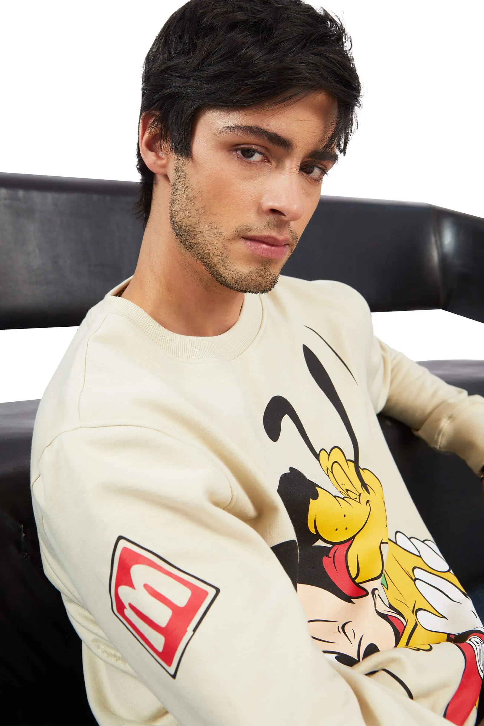 Mickey & Pluto Oversized Sweatshirt