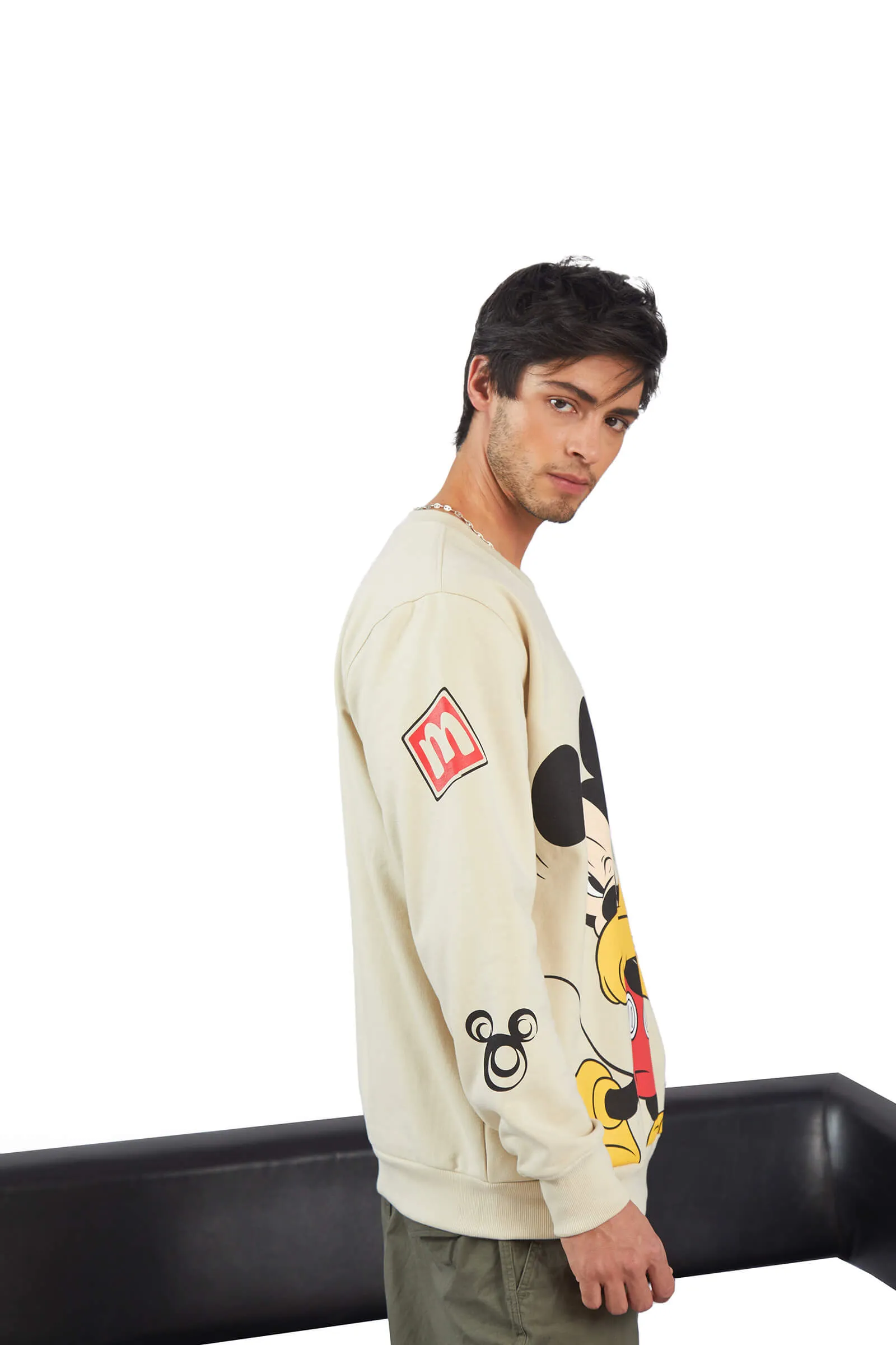 Mickey & Pluto Oversized Sweatshirt