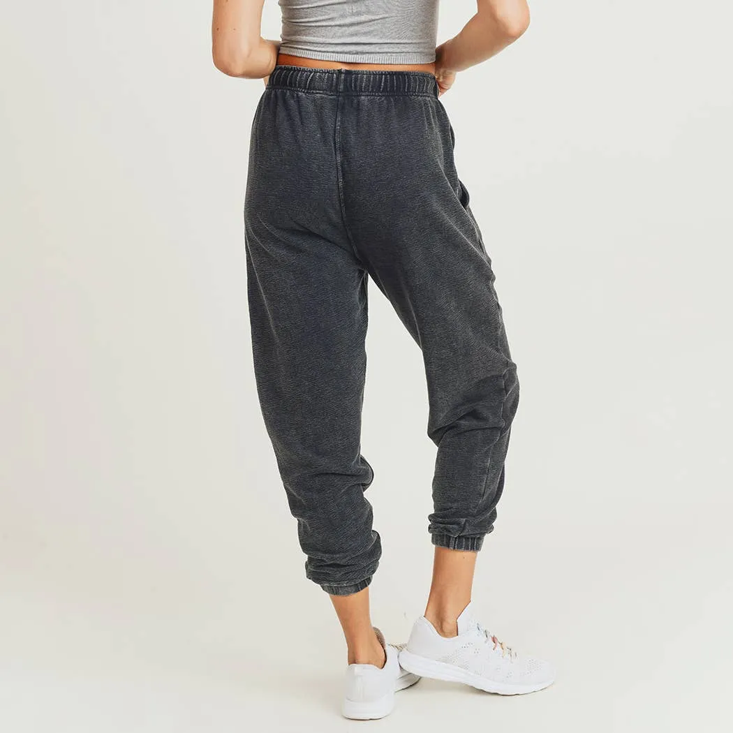 Mineral Washed Jogger