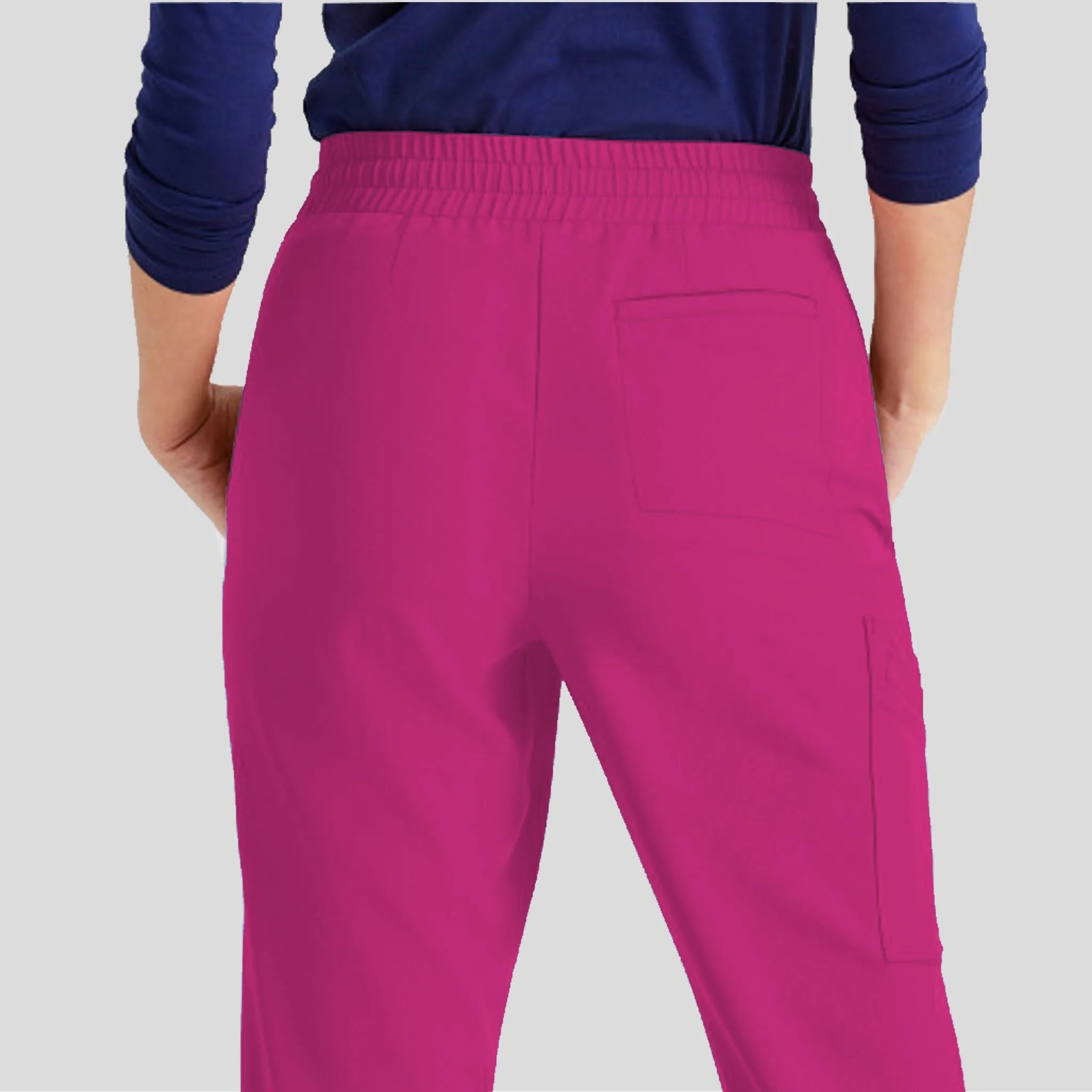 Mission Scrub Pant | Magenta Rush