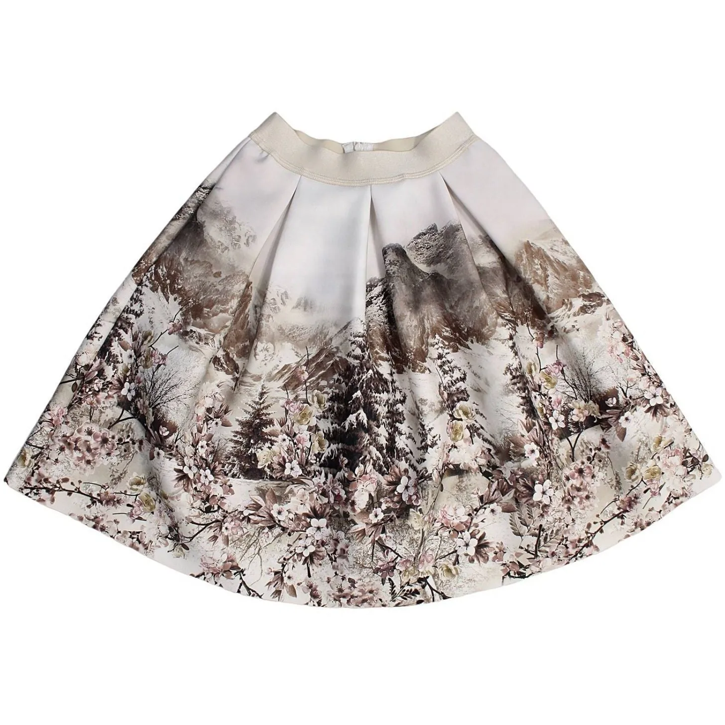 Monnalisa Jakioo - Girls Gonna Mountain Neoprene Skirt