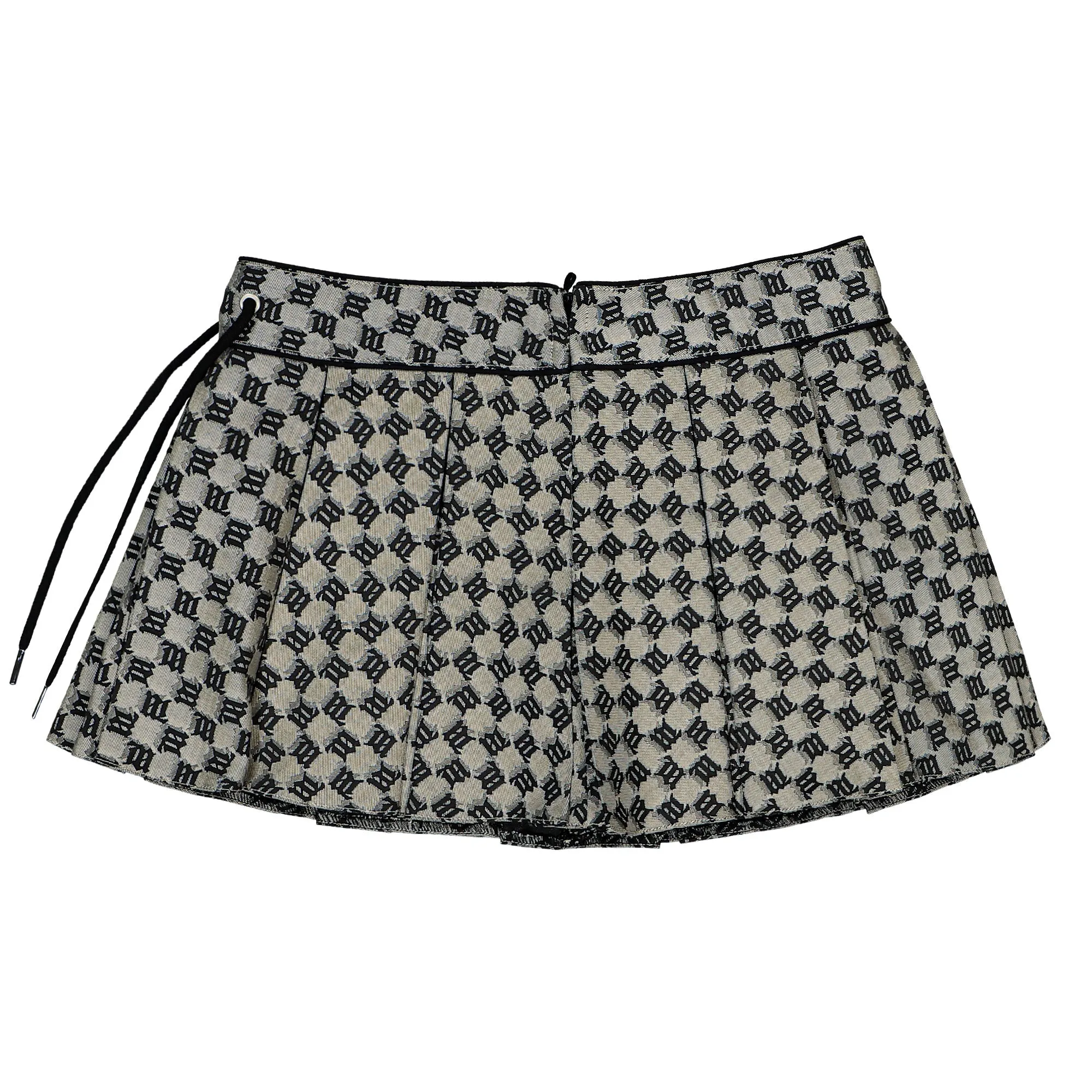 Monogram Jacquard Canvas Mini Skirt