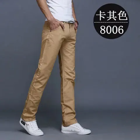 Multi-Pocket Men Pants