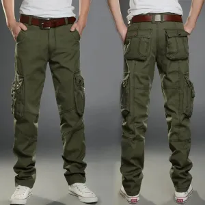 Multi-Pocket Men Pants