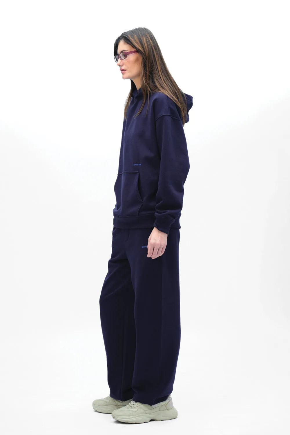 Navy Blue Wear A Hug Oversized Hoodie