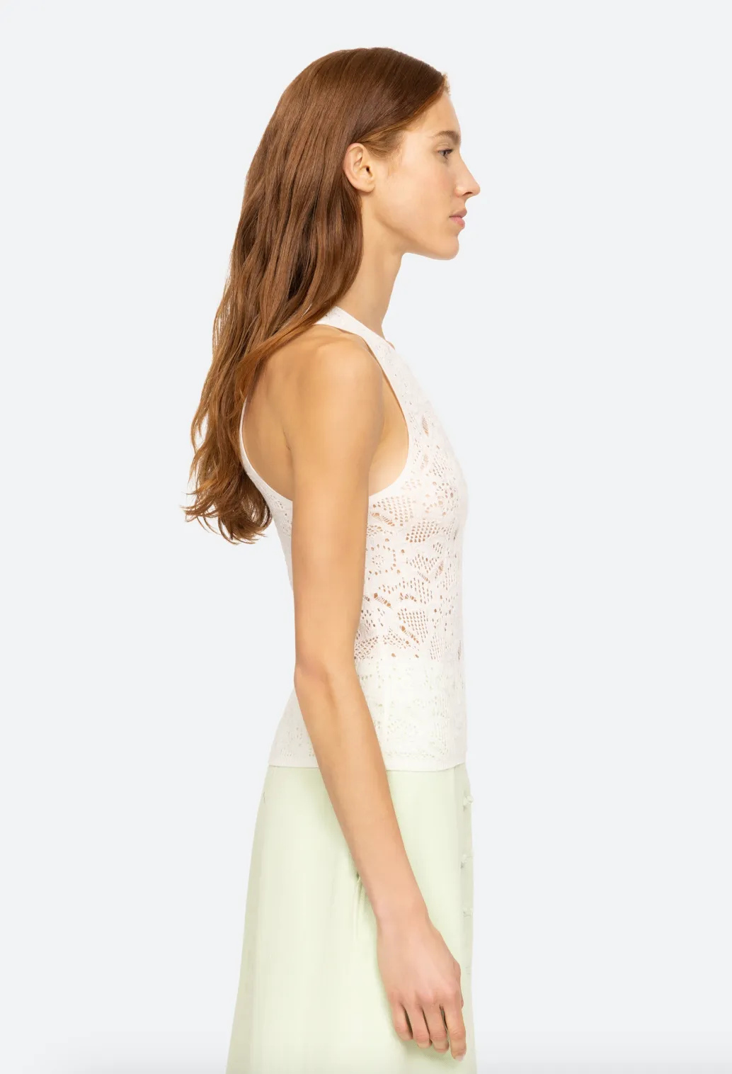 Nelle Lace Top - Cream