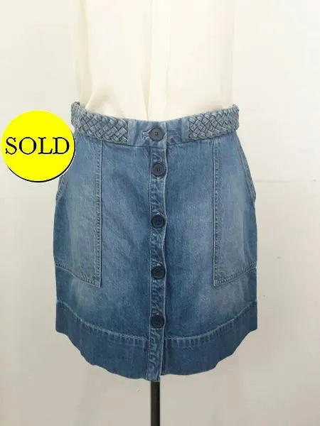 NEW Joie Denim Mini Skirt Size 26 (2 Us)