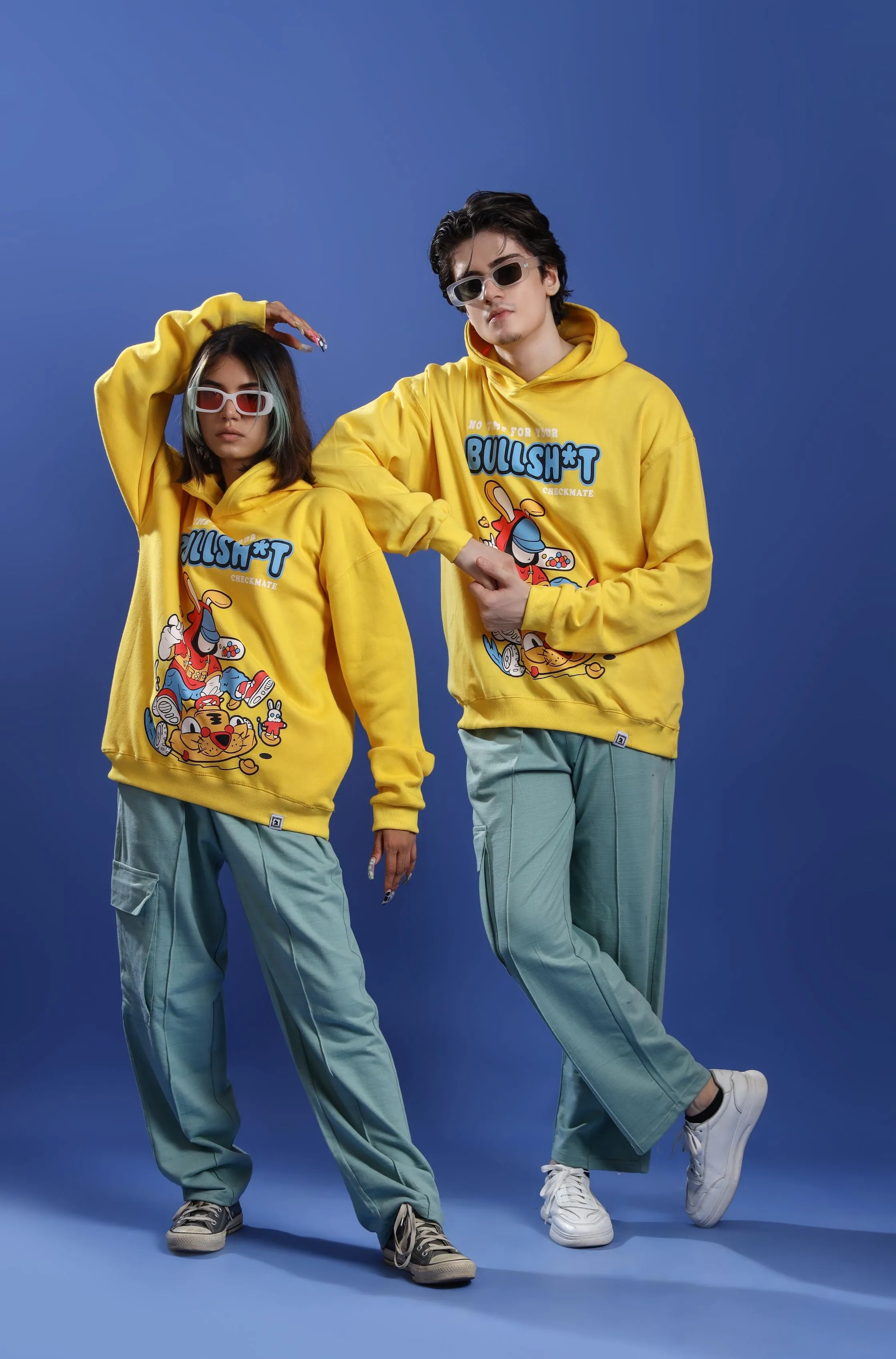 NO TIME OVERSIZED HOODIE