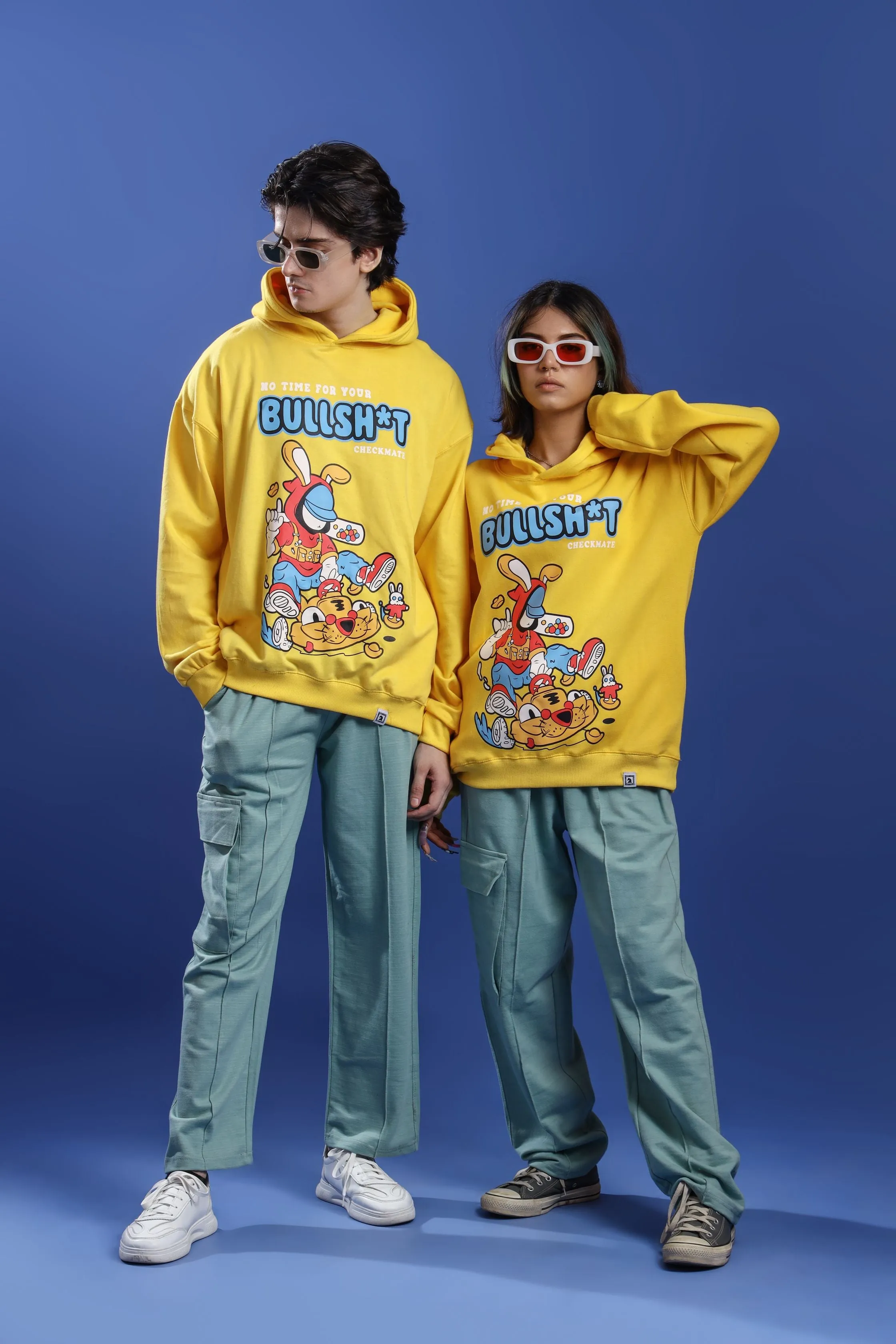 NO TIME OVERSIZED HOODIE