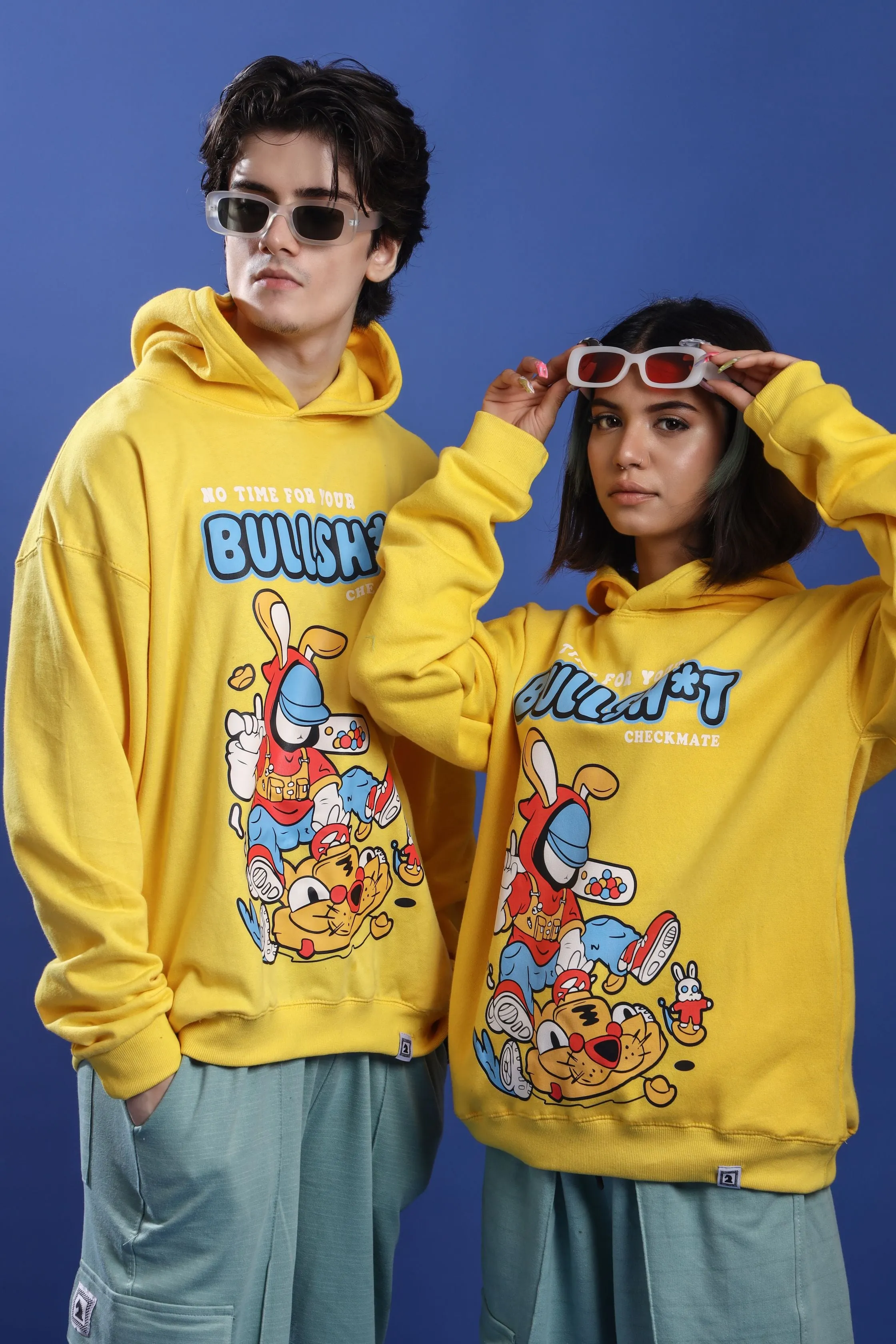 NO TIME OVERSIZED HOODIE