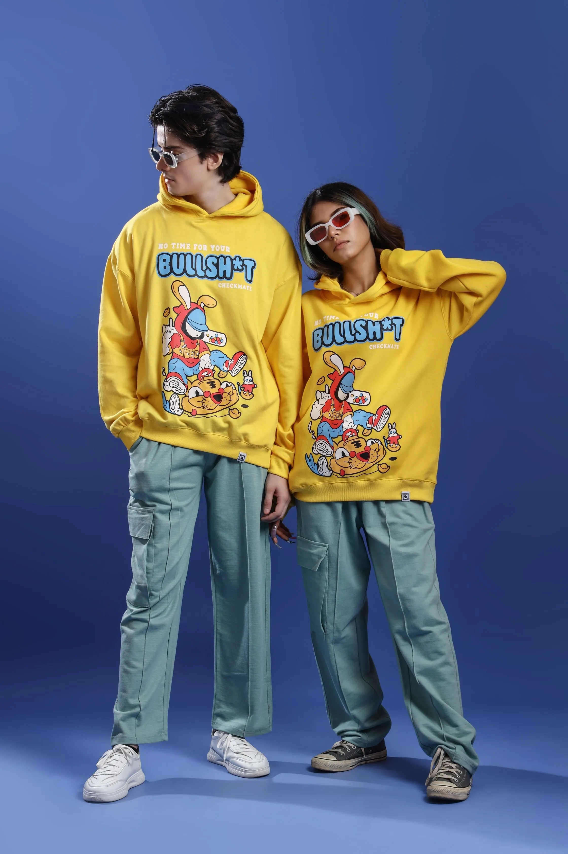NO TIME OVERSIZED HOODIE