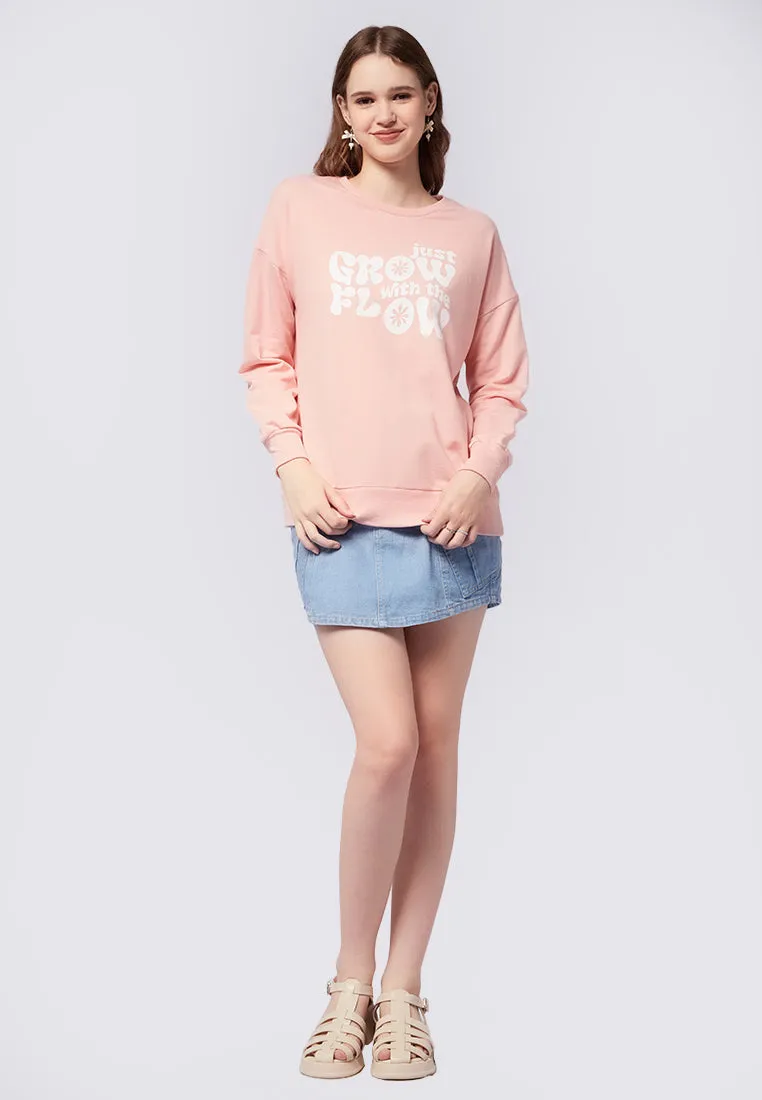 Oversized Graphic Sweatshirt