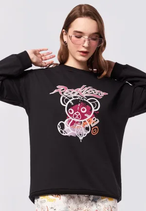 Oversized Long Sleeve Graphic Sweatshirt