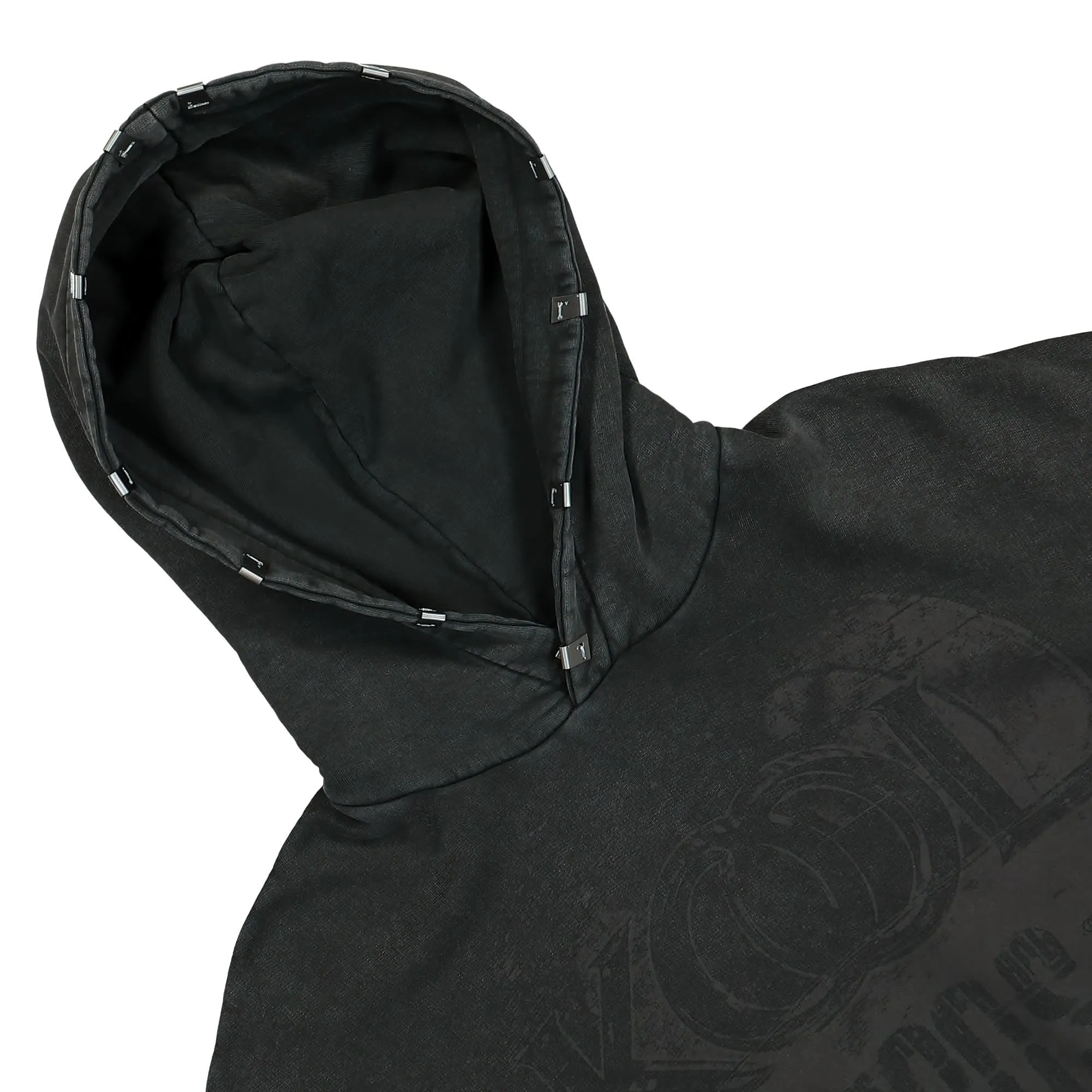 Oversized Mark Flood Hoodie