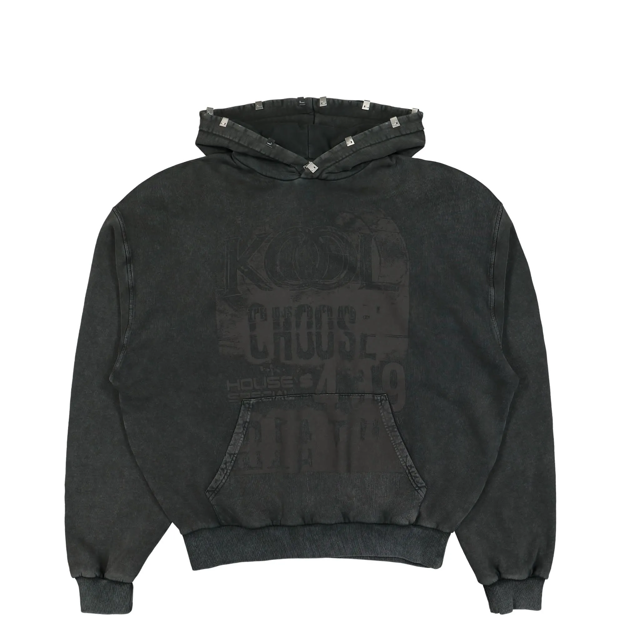 Oversized Mark Flood Hoodie