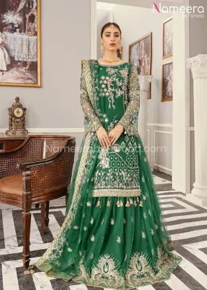 Pakistani Party Wear Lehenga with Embroidery #BP182