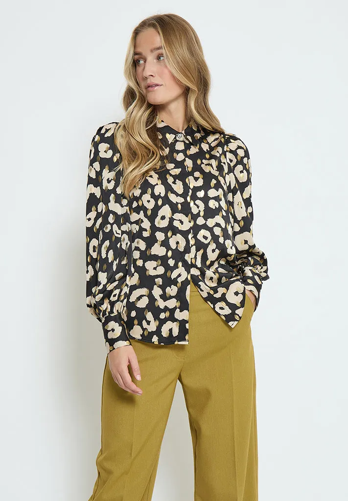 PCRimona Giada Shirt - Black Print
