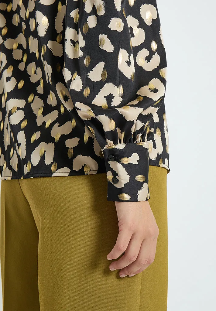 PCRimona Giada Shirt - Black Print