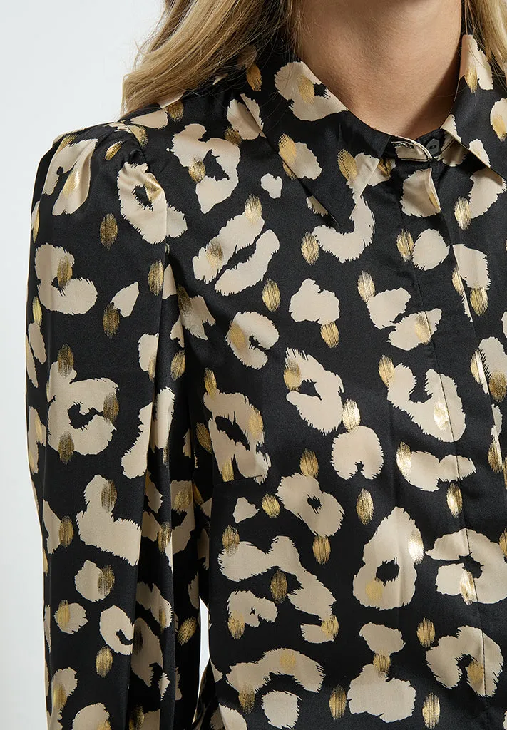 PCRimona Giada Shirt - Black Print