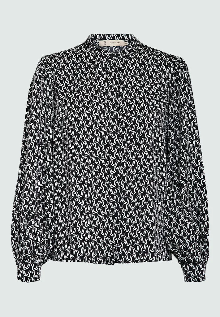 PCRobin Parker Shirt - Black Print