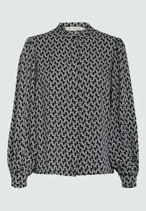 PCRobin Parker Shirt - Black Print