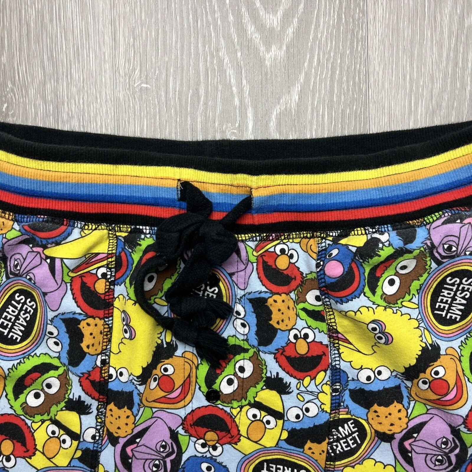 Peter Alexander Mens Sleep Pants Sesame Street Size Large