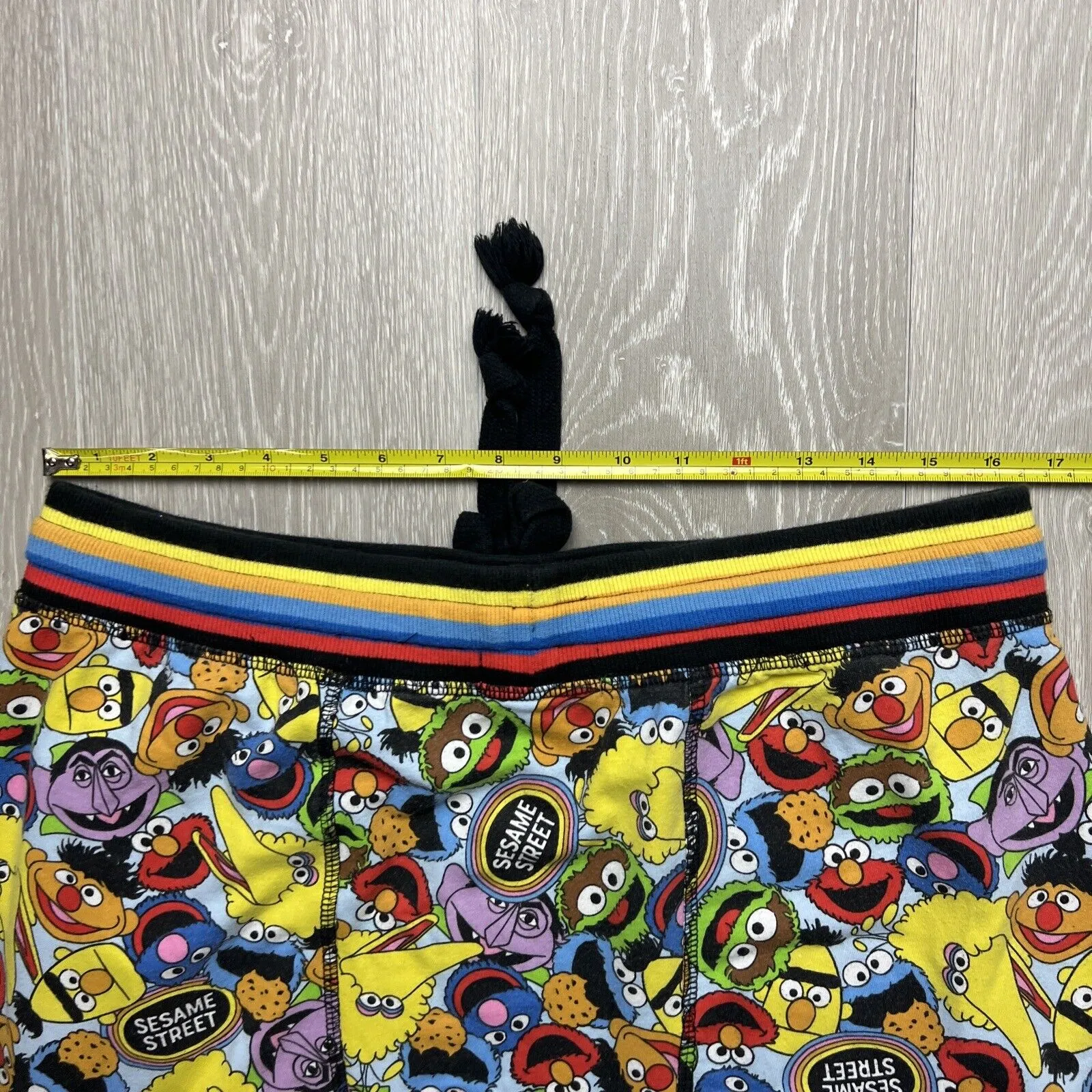 Peter Alexander Mens Sleep Pants Sesame Street Size Large