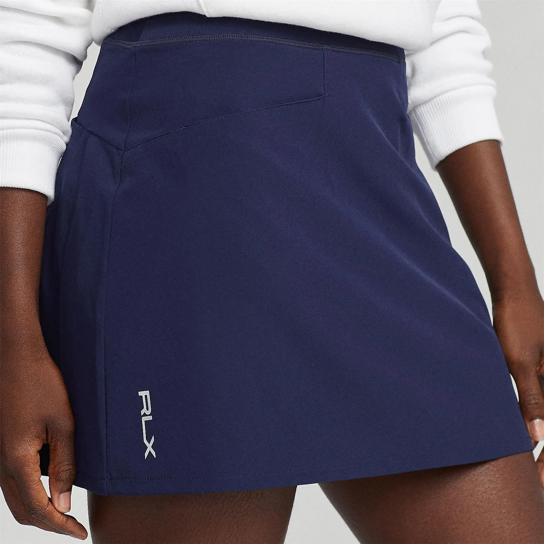 Pleated Aim Skort 15 Inch Refined Navy