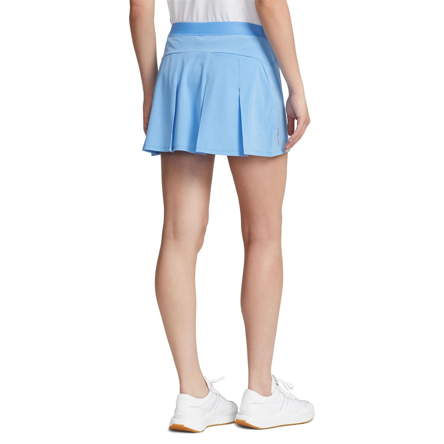 Pleated Four-Way-Stretch Skort Florida Blue